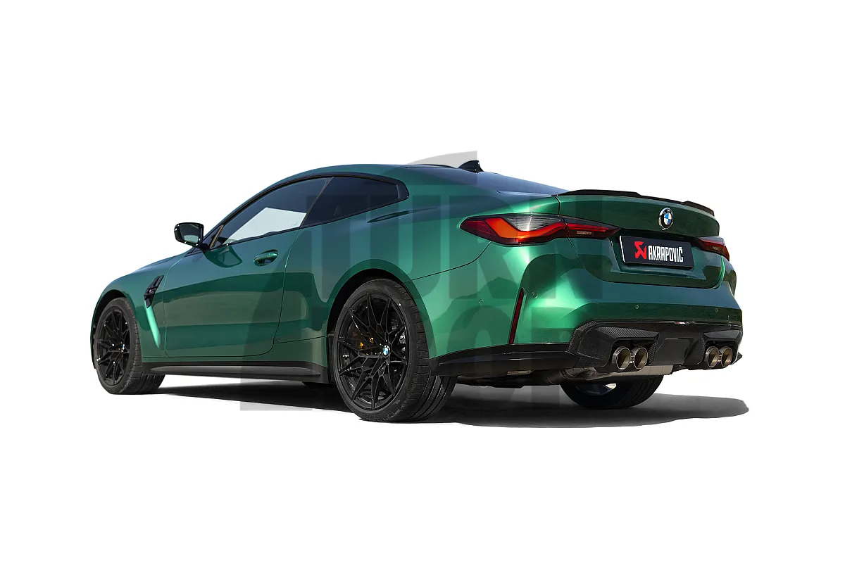 Akrapovic Slip-On Titanium Exhaust for BMW M3 G80 / M4 G8x - Image 3